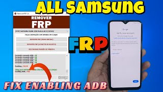 Samsung Frp Bypass 2024 Adb Enable Fail New  Method Samsung Frp tool 2024