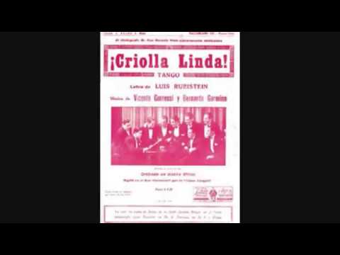 CAYETANO PUGLISI - CRIOLLA LINDA - TANGO - 1929