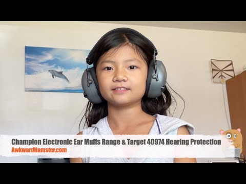 Champion Electronic Ear Muffs Range \u0026 Target 40974 Hearing Protection