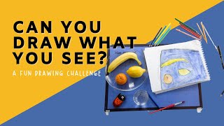 How to Teach Kids to Draw | Easy Observational Drawing Idea