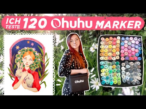 120 OHUHU Honolulu Alcohol Marker Reviews · with a giveaway for you 🤯
