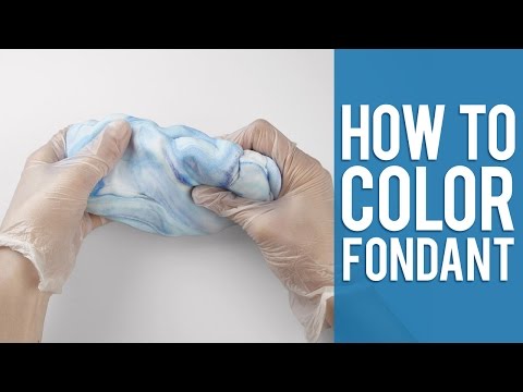 Learn How to Color Fondant - 2 Easy Ways