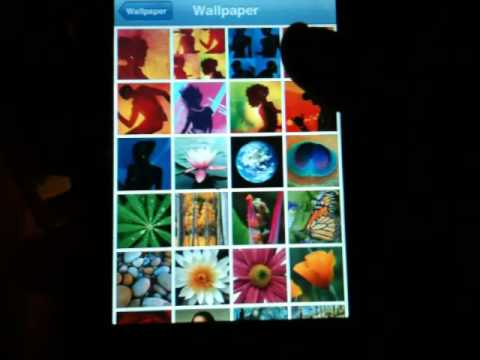 iOS 3 Wallpapers on the iPhone 4S