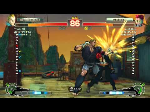 Triple PX (AB) vs xxMoRox (CV) | SSF4: Arcade Edition PC - Ranked Match