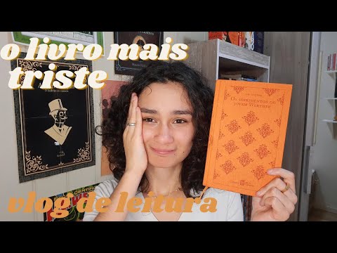 Vlog de leitura: OS SOFRIMENTOS DO JOVEM WERTHER, de Goethe | Eu li esse livro e gostei muito!