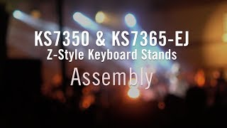 Video thumbnail for How to Assemble | KS7350 & KS7365-EJ Z-Style Keyboard Stands by On-Stage