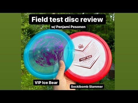 Field Test Disc Review: @dynamicdiscs Slammer & @WestsideGolfDiscs VIP Ice Bear