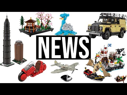 Klemmbaustein News 116: BlueBrixx, LEGO, Cobi, MEGA Construx, MOCs der Woche und mehr