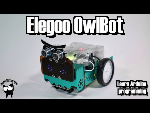 Elegoo OwlBot kit.  Another way to learn Arduino programming.  Supplied by Elegoo