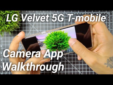 LG Velvet 5G (T-Mobile) | Camera App Walkthrough