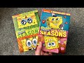 SpongeBob SquarePants Seasons 1 4 DVD Unboxing New 2 Season Gift Set