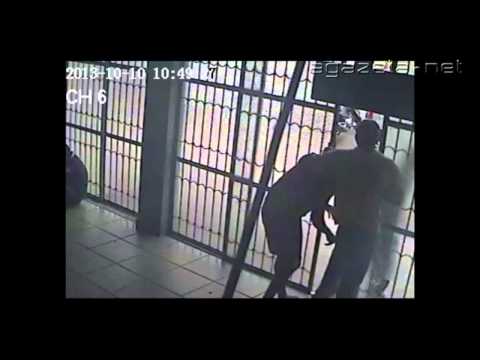 Flagante Assalto a Loterico   Exclusivo 14 10 2013