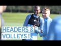 GOALS SAVES GALORE Man City Training