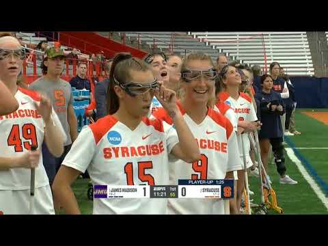 Jamese Madison vs Syracuse NCAA D1 Women's Lacrosse Chamipionship 2023 Quarter Finals