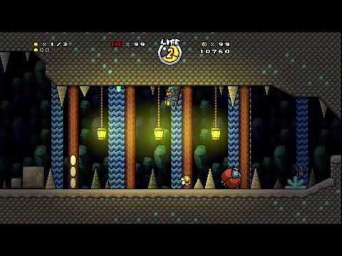 Super Mario Bros. X (SMBX2) Beta 5.2 Custom Level - Swooper No Swooping