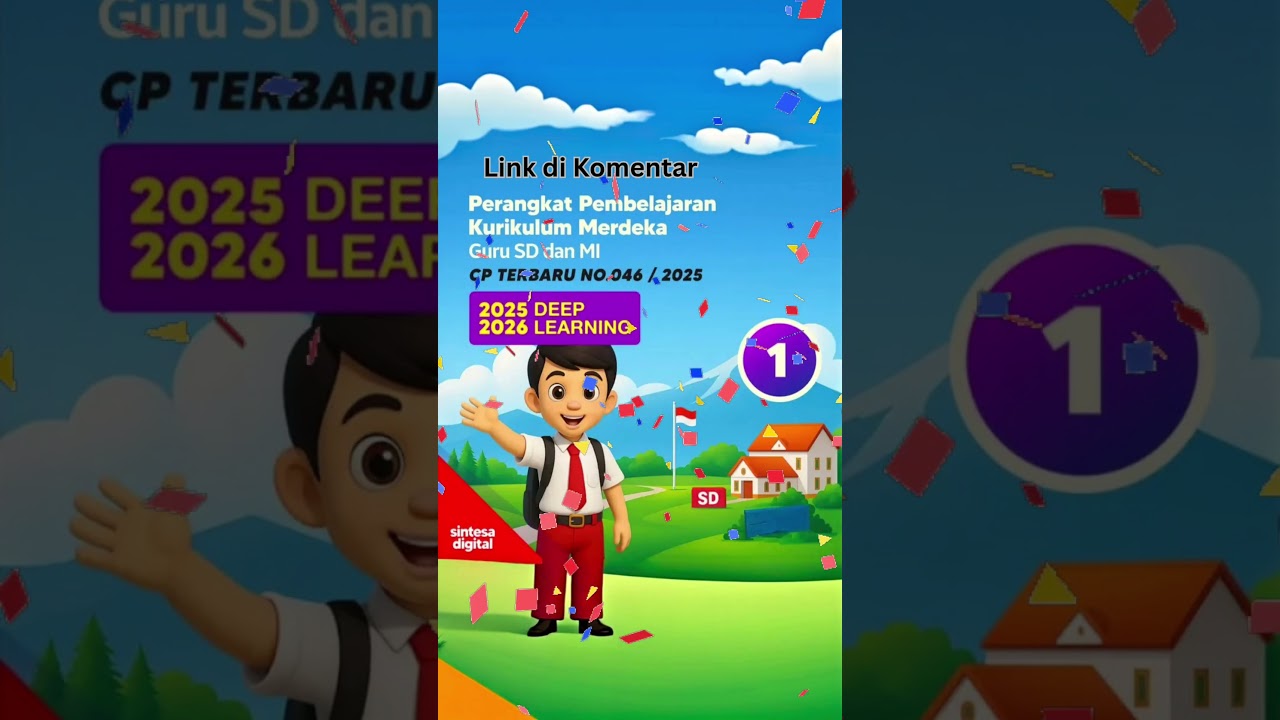 Modul Ajar Deep Learning Kelas 1 SD Lengkap Terbaru #modulajardeeplearning #kelas1 #perangkatajar