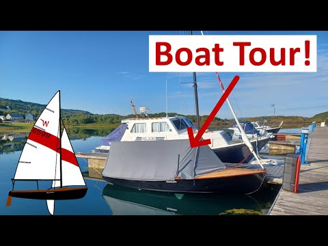 A Tour Aboard a Cruising Wayfarer Dinghy!