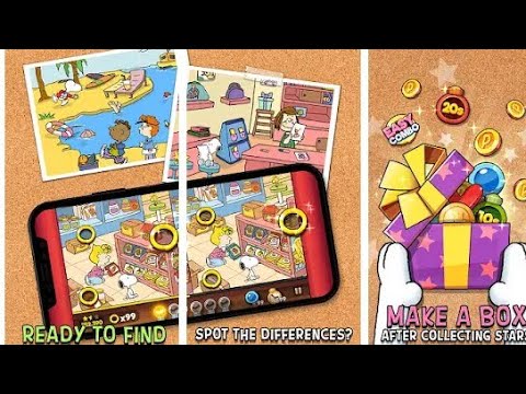 Snoopy spot the difference released on 22 October 2018 gameplay trailer #29