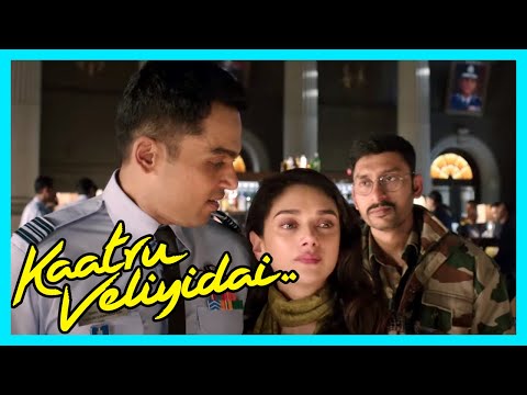 Kaatru Veliyidai Tamil Movie | Aditi feeling sad | Karthi | Aditi Rao Hydari
