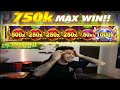 AKOSI DOGIE PALDONG PALDO NANALO NG 750K  MAX WIN!! | 1000x BIGGEST WIN! (WORLD RECORD)