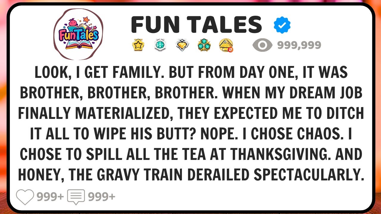 My Parents Demanded I Give Up My Dream Job For My Brother So I Destroyed Them