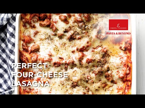 Fresh Perfect Four Cheese Lasagna I Emeril Pasta and...