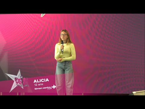 Alicia 12 ans - Swiss Voice Tour 2023, Léman Centre Crissier