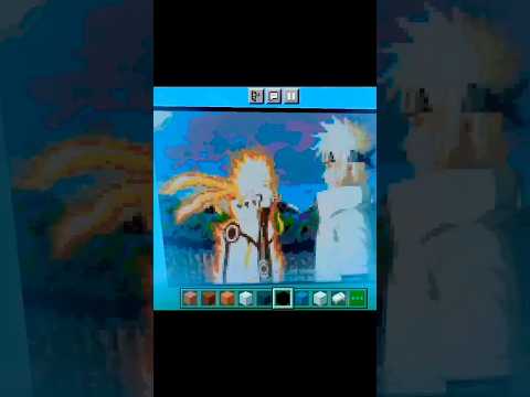INSANE!! Building Naruto Anime Characters in Minecraft