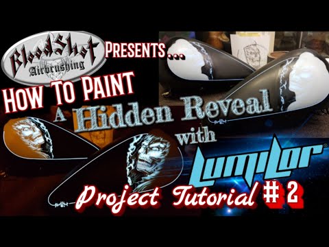 How to Paint a LumiLor Hidden Reveal, Project Tutorial. Video #2 The Reaper