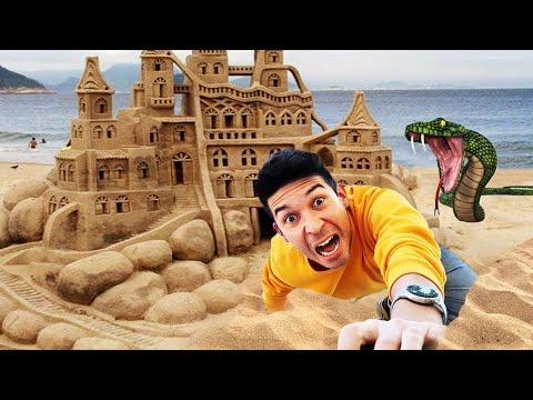 The last one to escape the giant sandcastle wins against Dr. Timothy! *for 24 hours*