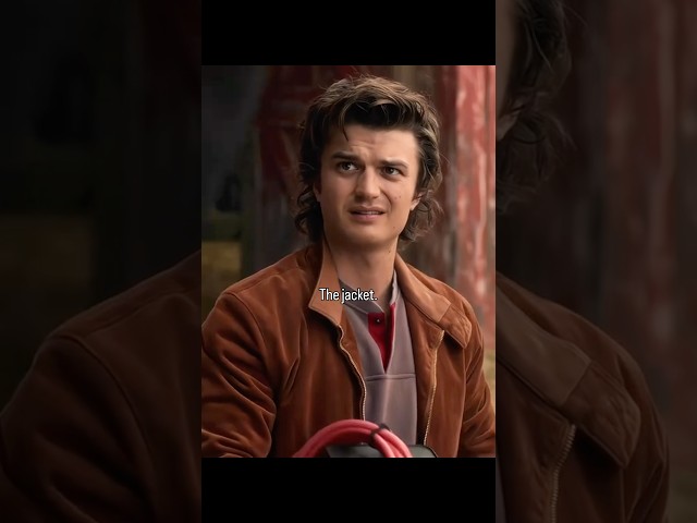 Vídeo relacionado con Steve Harrington Stranger - Camiseta para hombre, azul, L