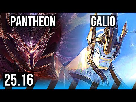 PANTHEON vs GALIO (MID) | 10/4/10 | KR Diamond | 25.16