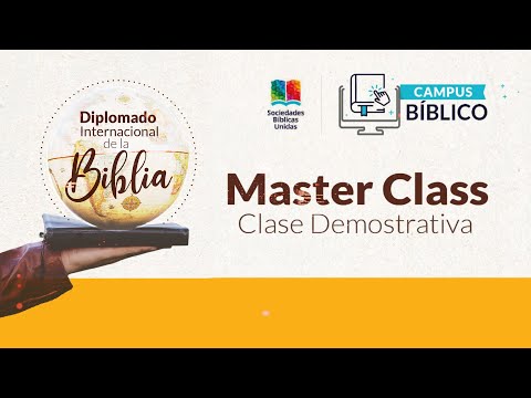 Clase Demostrativa Diplomado Internacional de la Biblia