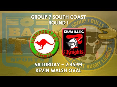 2018 Group 7 RL 1st Grade Round 1 - Jamberoo Superoos v Kiama Knights