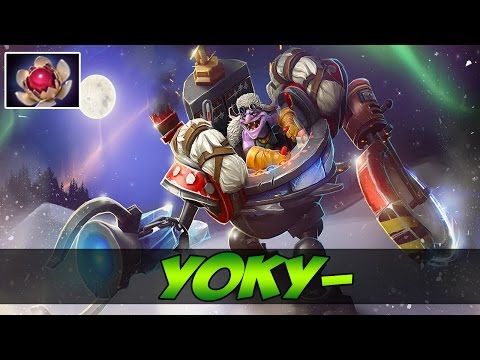 Yoky- 7700 MMR Plays Timbersaw with Lotus orb - Dota 2