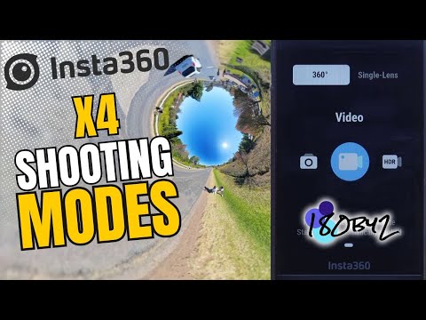 Insta360 X4 Shooting Modes - and everything in between