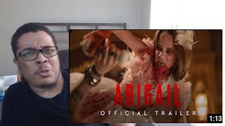 Abigail | Official Trailer 2 REACTION!