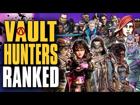 Ranking EVERY Playable Vault Hunter in Borderlands History - NEW