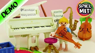 Playmobil HANNAH Vogel lernt ein Instrument? Klavier, Geige oder Flöte? Playmobil Musikzimmer *NEU*