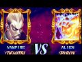 Fighting Game Bosses 113 Darkstalkers Pyron Boss Battle