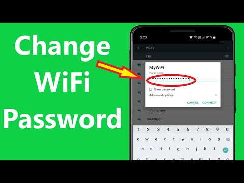 How to Change Your WiFi Password Using Your Phone!! - Howtosolveit Video