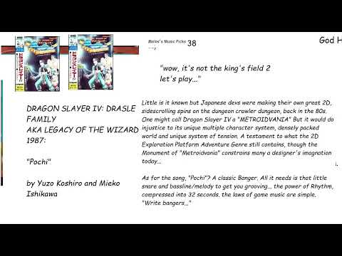 melos's vgm picks 038 - Dragon Slayer IV - Pochi