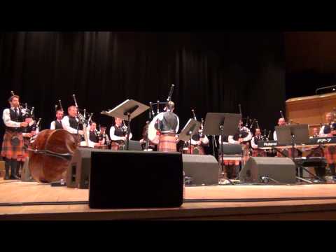 07 McMaster March Set - Simon Fraser University Pipe Band at Royal Concert Hall 2015