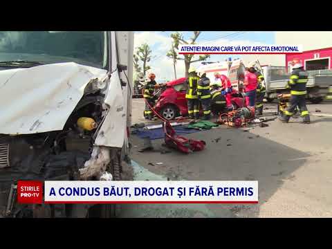 Tânărul care a provocat un accident grav în Târgoviște riscă 7 ani de închisoare