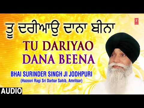 TU DARIYAO DANA BEENA | BHAI SURINDER SINGH - JODHPURI | TERA ANT NA JANA