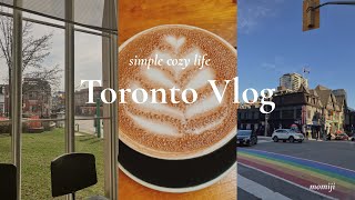 《Toronto Vlog🇨🇦》I paid almost $10 for a croissant 🥐｜a realistic 5 days in Toronto