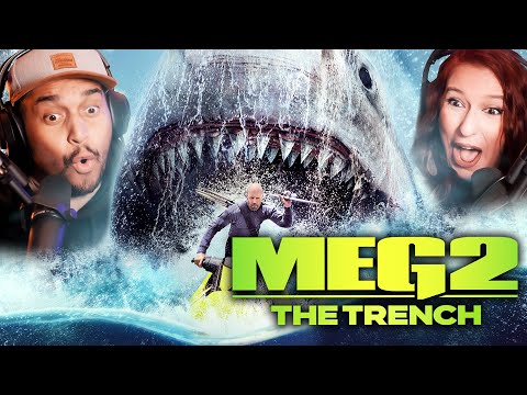 MEG 2: THE TRENCH MOVIE REACTION - JONAS TAYLOR IS EPIC!  - First time watching - Review
