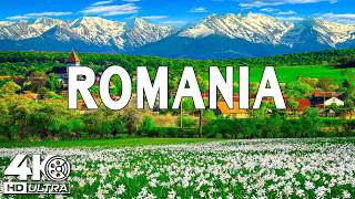 Flying Over Romania 4K - The Best Amazing Places In Romania - 4K Ultra HD Video