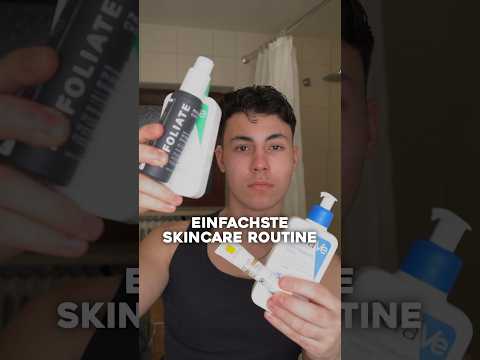 Einfachste Hautpflege für Jungs! #glowup