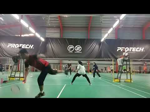 Badminton Mix A Tago Tournament - Angah / Intan Vs Salam / FarahLia